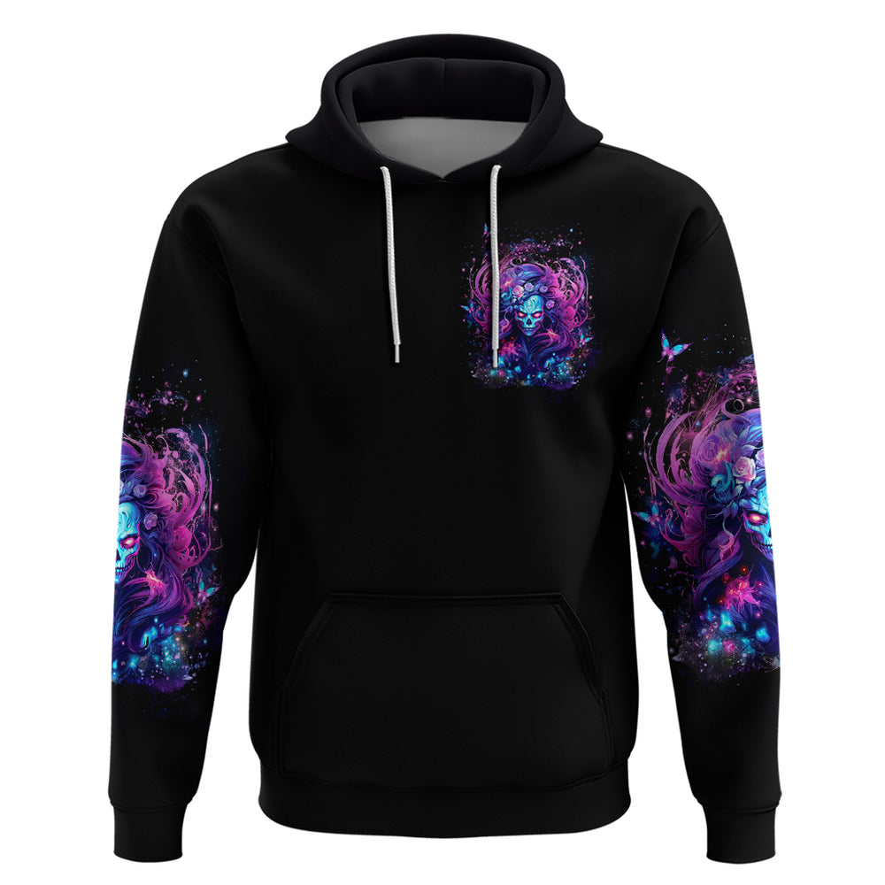 Lady Skull Hoodie I'm Not Anti Social I'm Just Not User Friendly DT01 Lady Skull Hoodie I'm Not Anti Social I'm Just Not User Friendly DT01