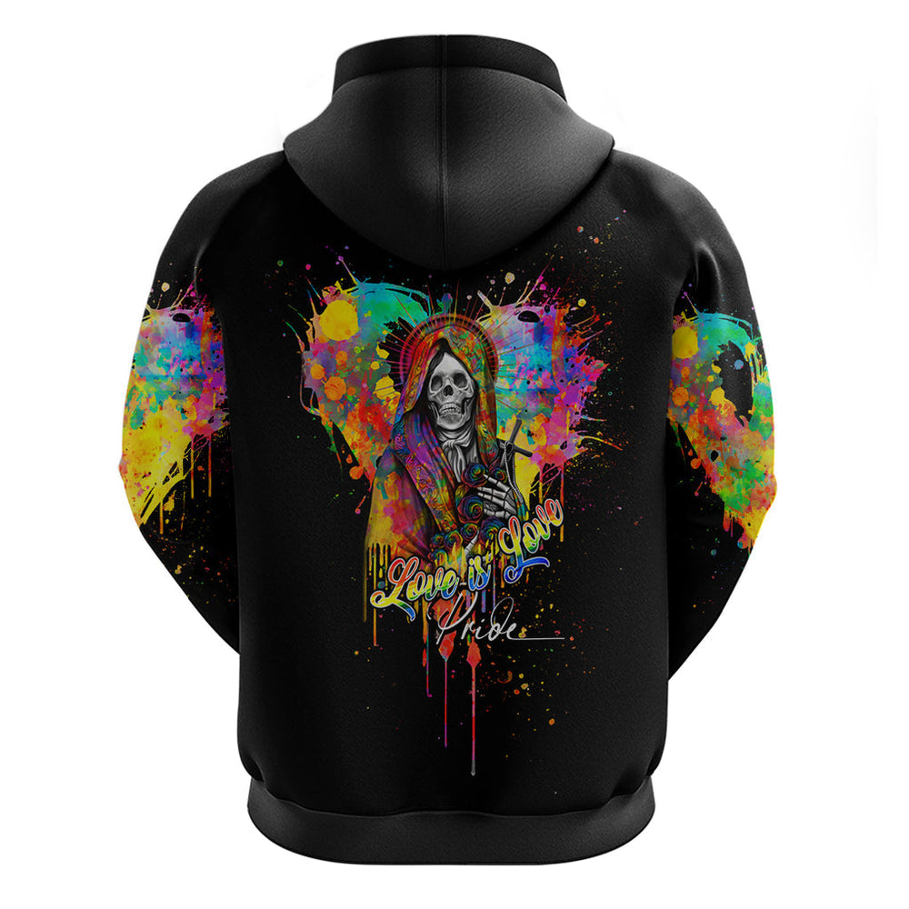 LGBT Hoodie Love Is Love Pride DT02 LGBT Hoodie Love Is Love Pride DT02