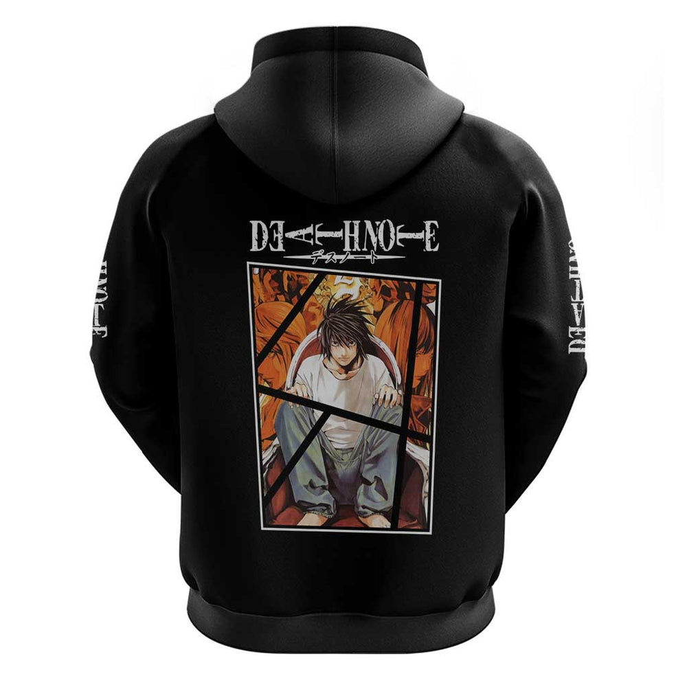 L Lawliet - Death Note Hoodie Anime Style L Lawliet - Death Note Hoodie Anime Style