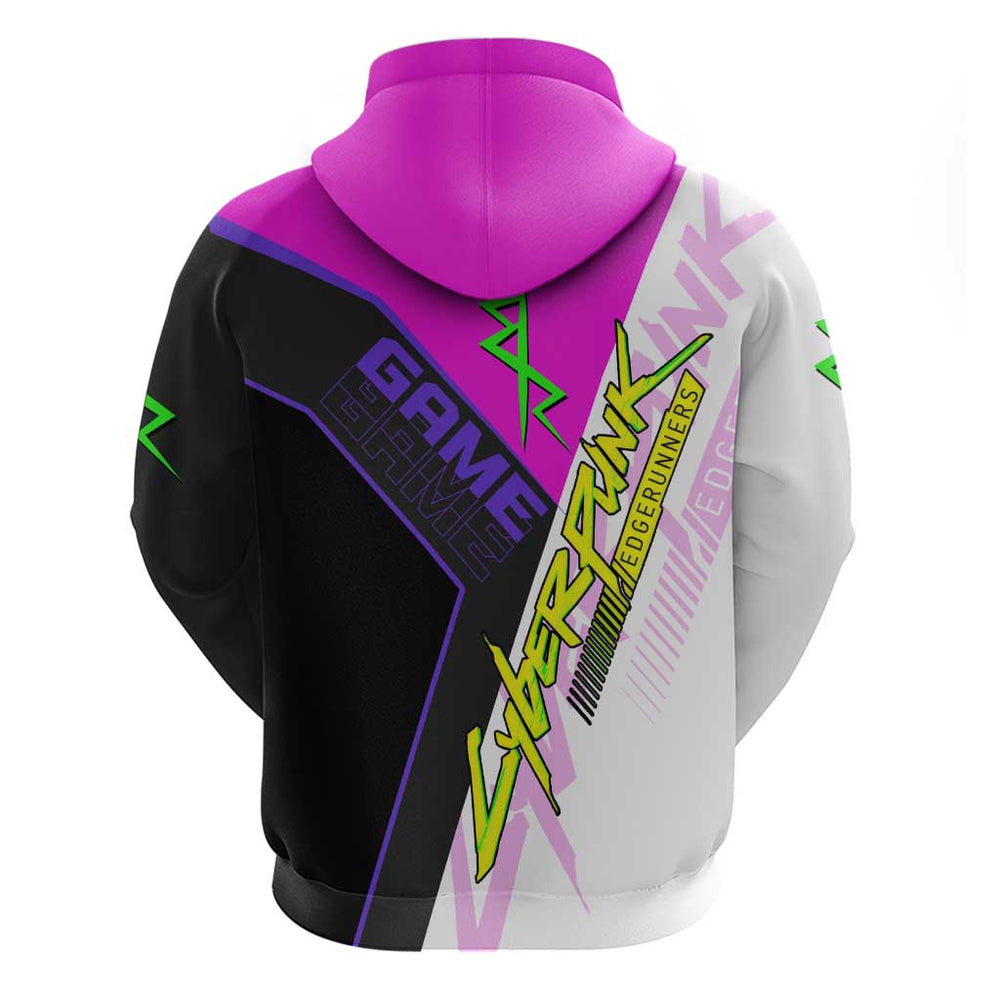 Lucy Cyberpunk Edgerunners Hoodie Neon Techwear Anime Style Lucy Cyberpunk Edgerunners Hoodie Neon Techwear Anime Style