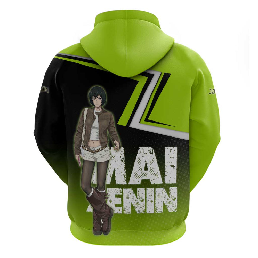 Mai Zenin Hoodie Edgy Urban Anime Style Mai Zenin Hoodie Edgy Urban Anime Style