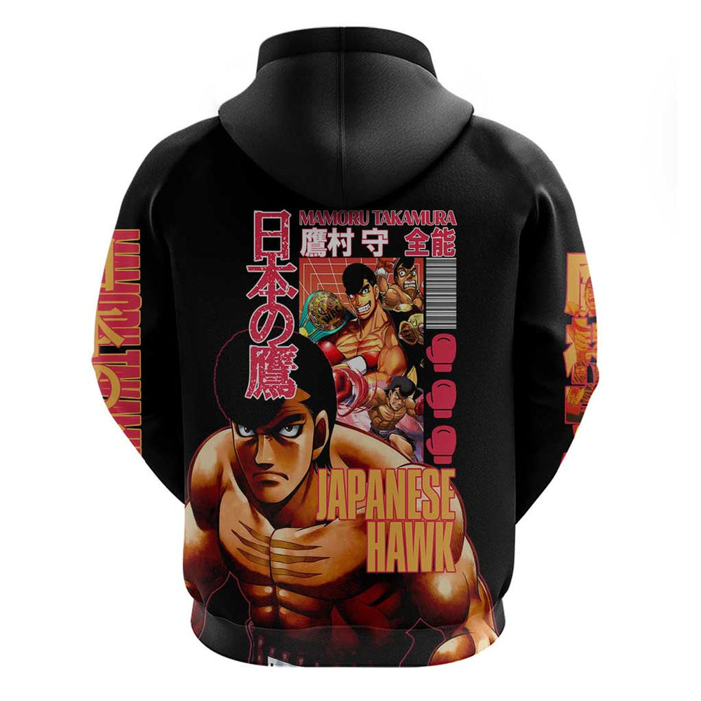 Mamoru Takamura Hajime no Ippo Hoodie Japan Anime Style Mamoru Takamura Hajime no Ippo Hoodie Japan Anime Style