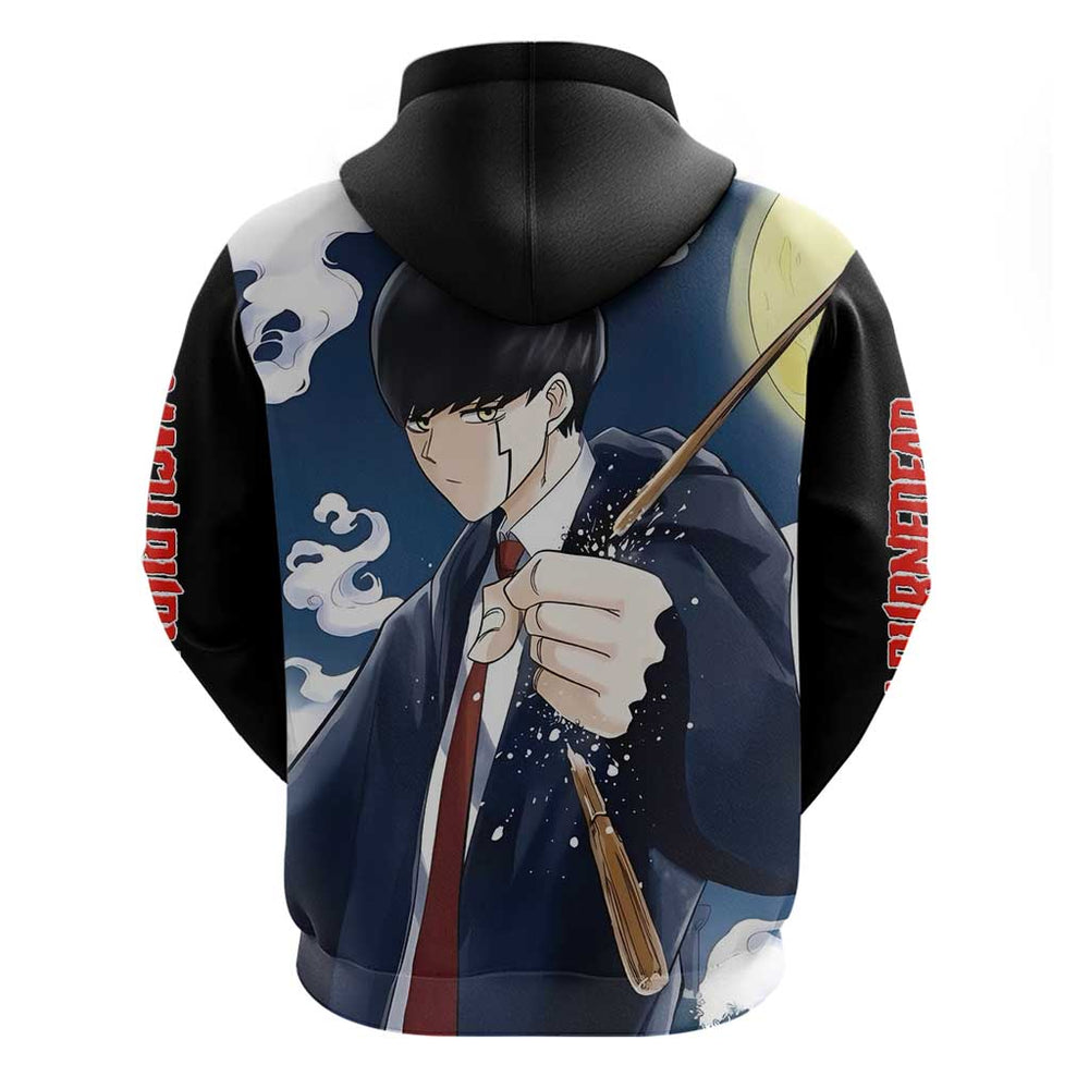 Mash Burnedead - Magic And Muscles Hoodie Anime Style Mash Burnedead - Magic And Muscles Hoodie Anime Style
