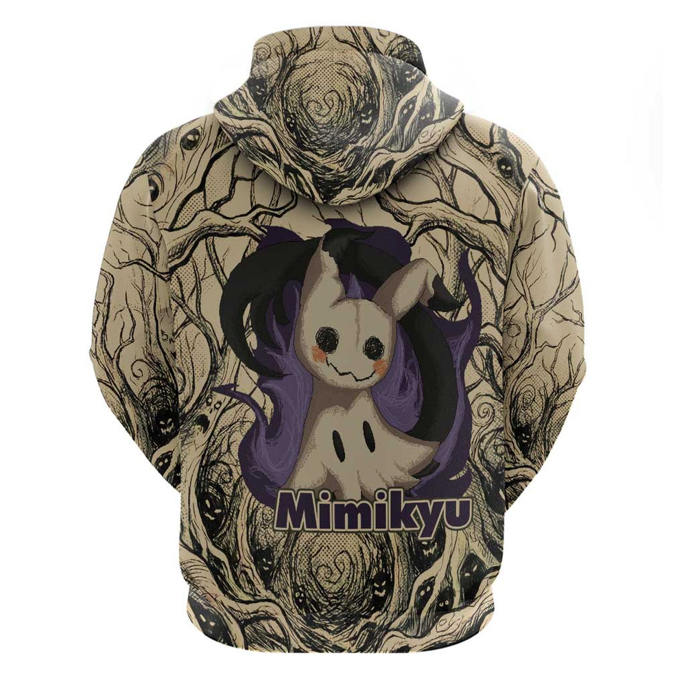 Mimikyu Forest Shadows Hoodie Mimikyu s Curse - Shadows Beneath the Mask Mimikyu Forest Shadows Hoodie Mimikyu s Curse - Shadows Beneath the Mask
