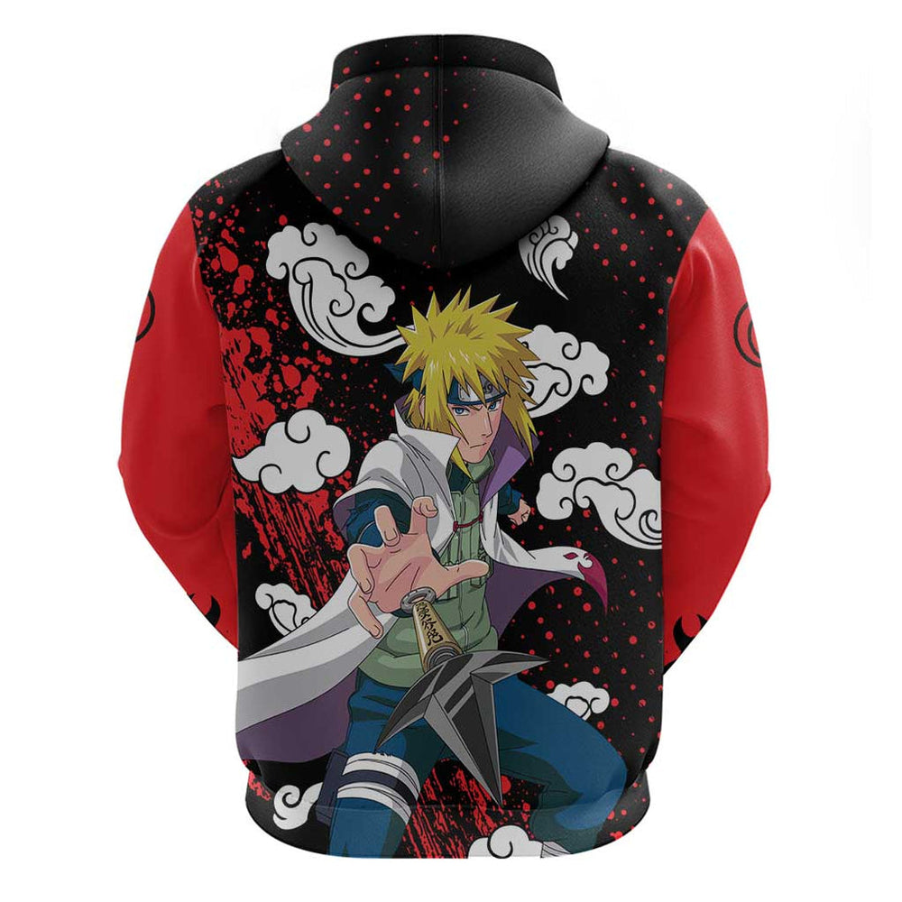 Minato Namikaze - Naruto Hoodie Anime Style Minato Namikaze - Naruto Hoodie Anime Style
