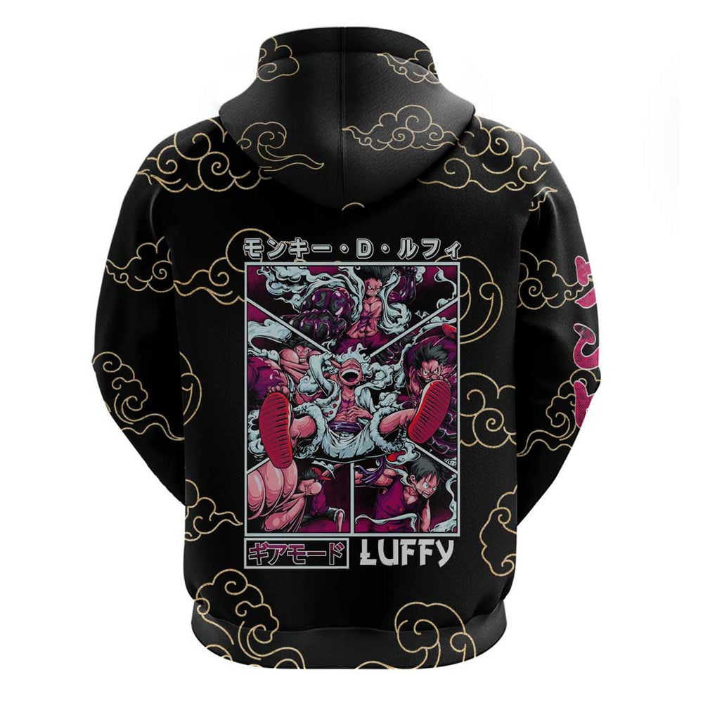 Monkey D. Luffy Gear 5th V4 One Piece Hoodie Anime Style Monkey D. Luffy Gear 5th V4 One Piece Hoodie Anime Style