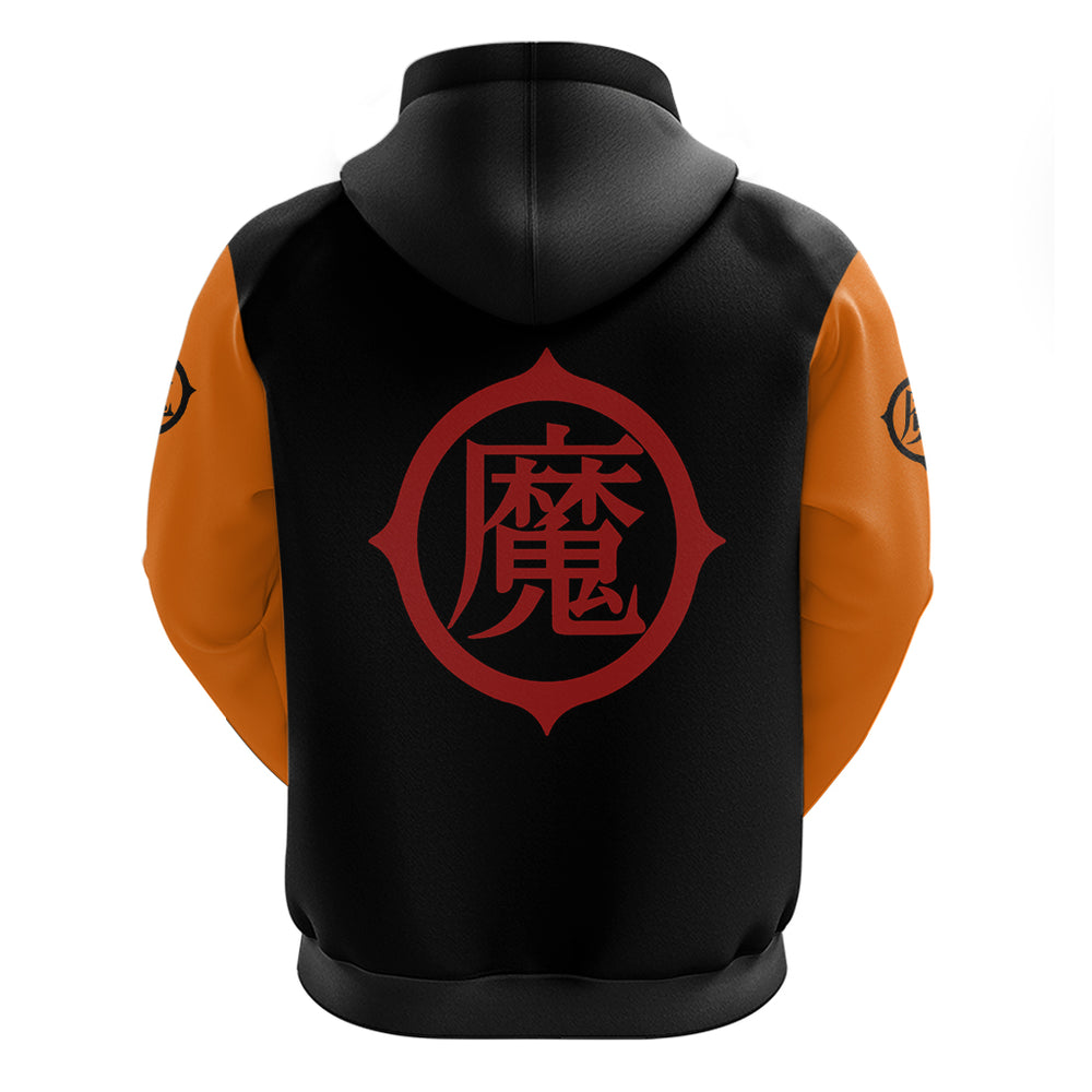 Orange Piccolo Hoodie Dragon Ball Anime Mix Manga Orange Piccolo Hoodie Dragon Ball Anime Mix Manga