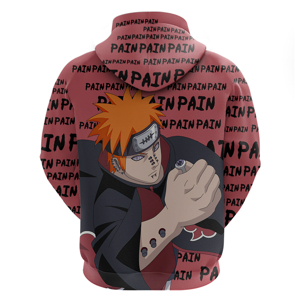 Pain - Style Manga Hoodie Pain - Style Manga Hoodie