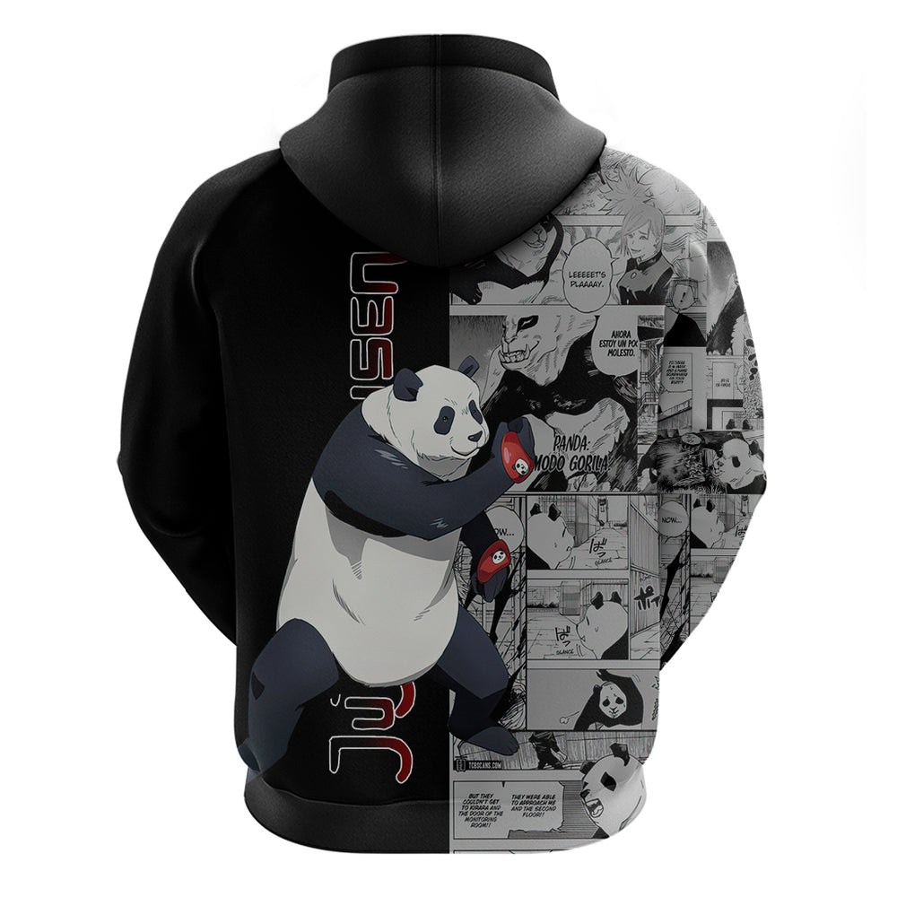 Panda Hoodie Jujustu Kaisen Panda Hoodie Jujustu Kaisen