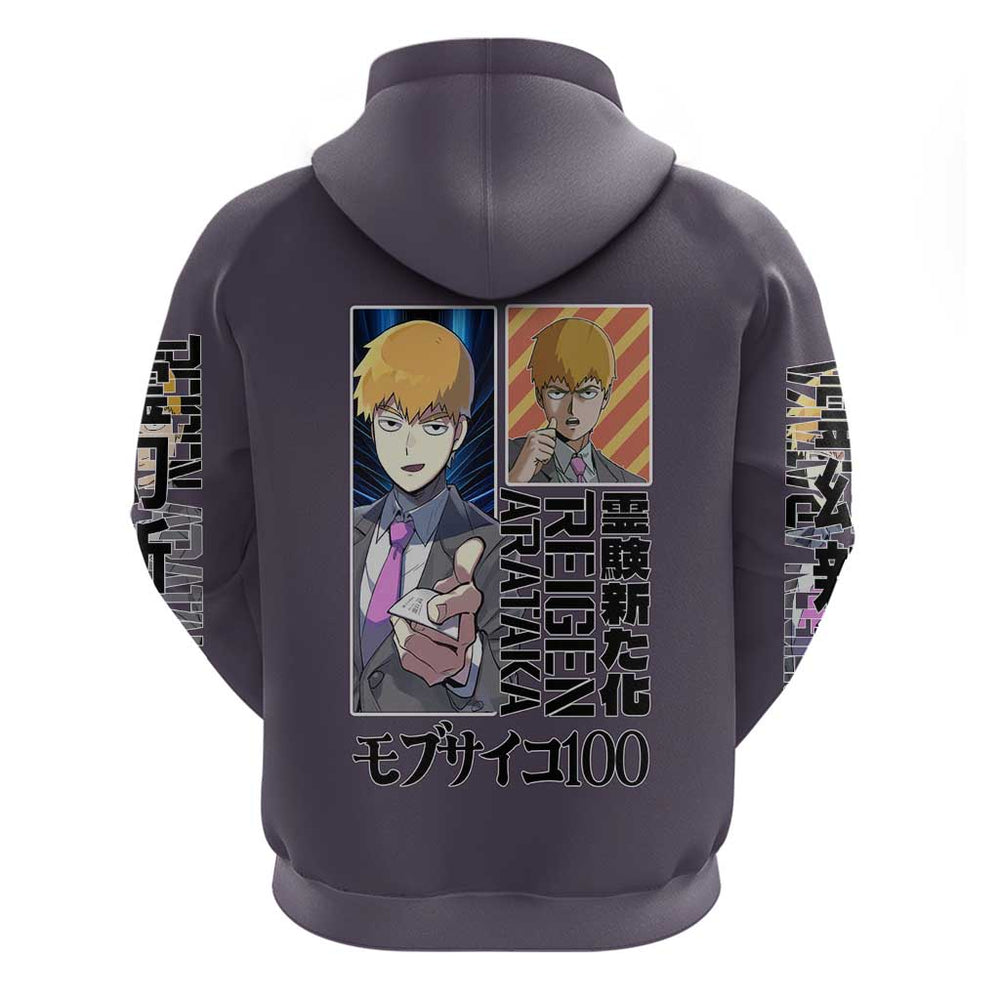 Reigen Arataka Mob Psycho 100 Hoodie Anime Style Reigen Arataka Mob Psycho 100 Hoodie Anime Style