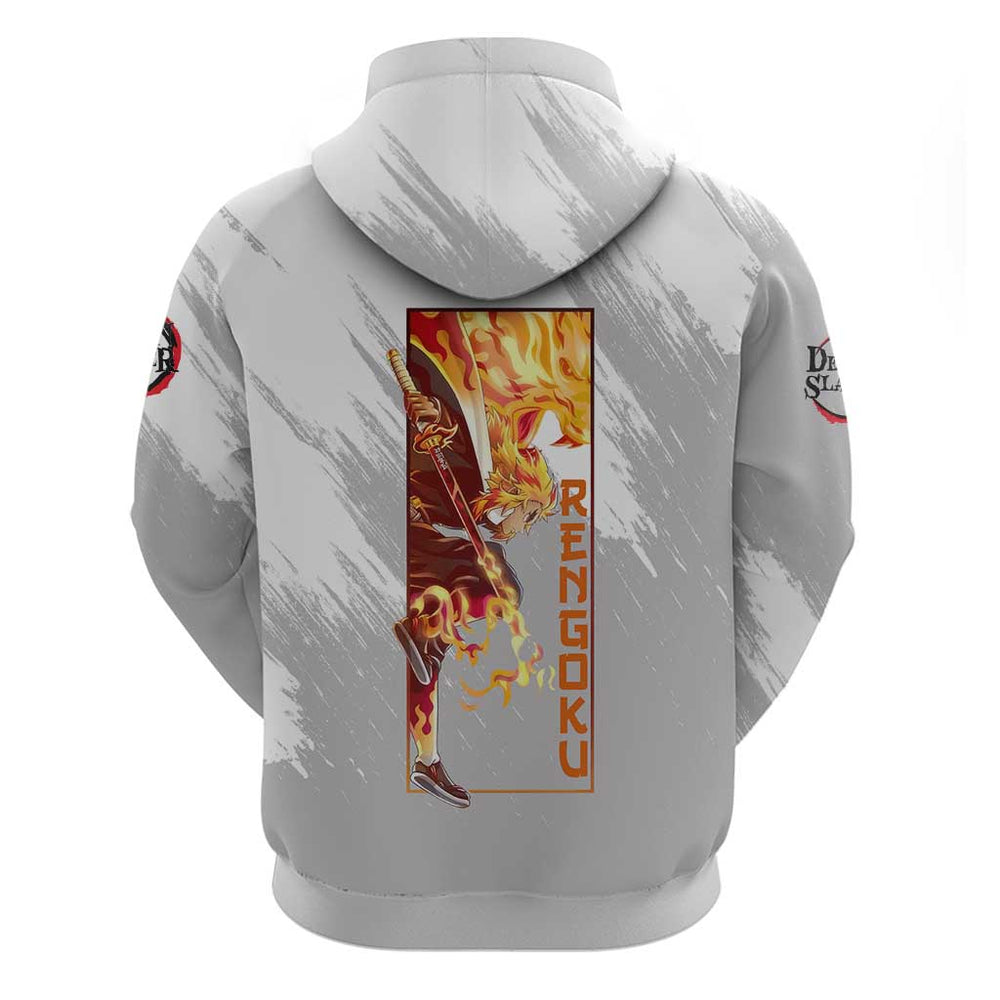 Rengoku Kyojuro - Demon Slayer Hoodie Anime Style Rengoku Kyojuro - Demon Slayer Hoodie Anime Style