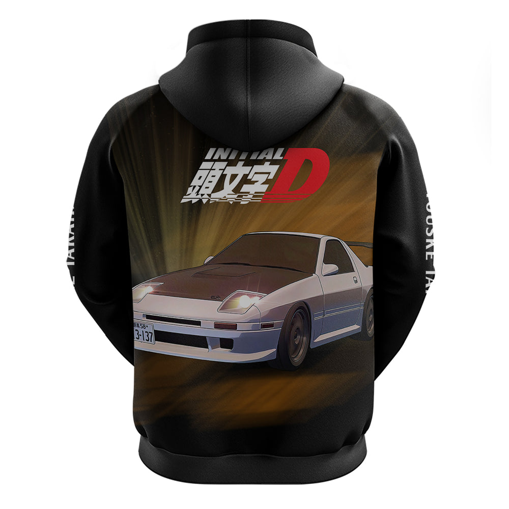 Ryouske Takahashi Initial D Hoodie Manga Mix Anime Style Ryouske Takahashi Initial D Hoodie Manga Mix Anime Style