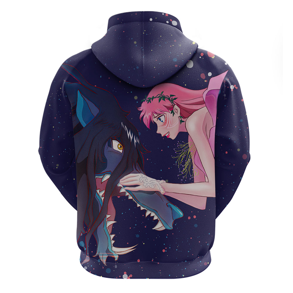 Ryuu to Sobakasu no Hime Naitou Suzu Belle Hoodie Anime Style Ryuu to Sobakasu no Hime Naitou Suzu Belle Hoodie Anime Style