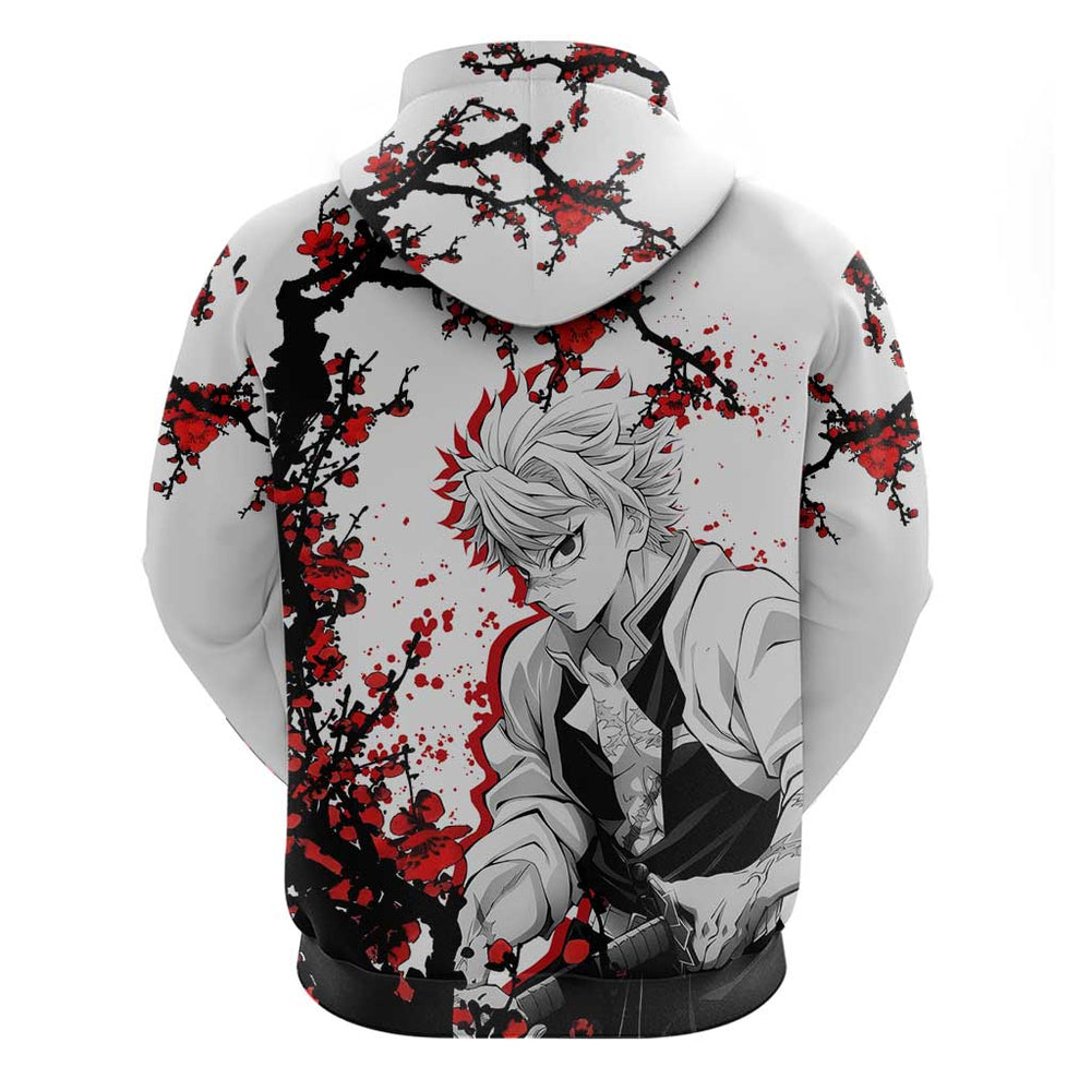 Sanemi Shinazugawa - Demon Slayer Hoodie Anime Japan Style Sanemi Shinazugawa - Demon Slayer Hoodie Anime Japan Style