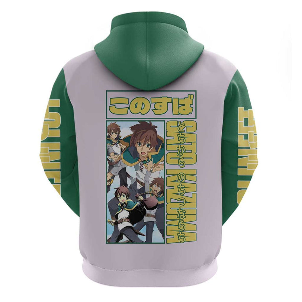 Sato Kazuma Konosuba Hoodie Anime Style Sato Kazuma Konosuba Hoodie Anime Style