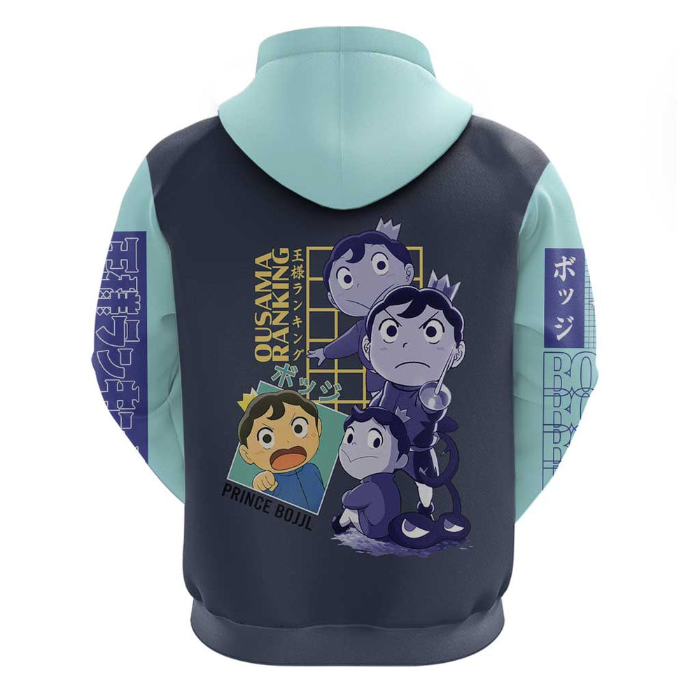 Bojji-sama Ousama Ranking Hoodie Anime Style Bojji-sama Ousama Ranking Hoodie Anime Style