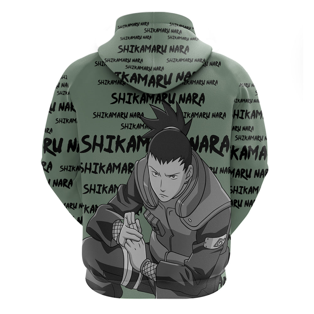 Shikamaru Nara - Style Manga Hoodie Shikamaru Nara - Style Manga Hoodie