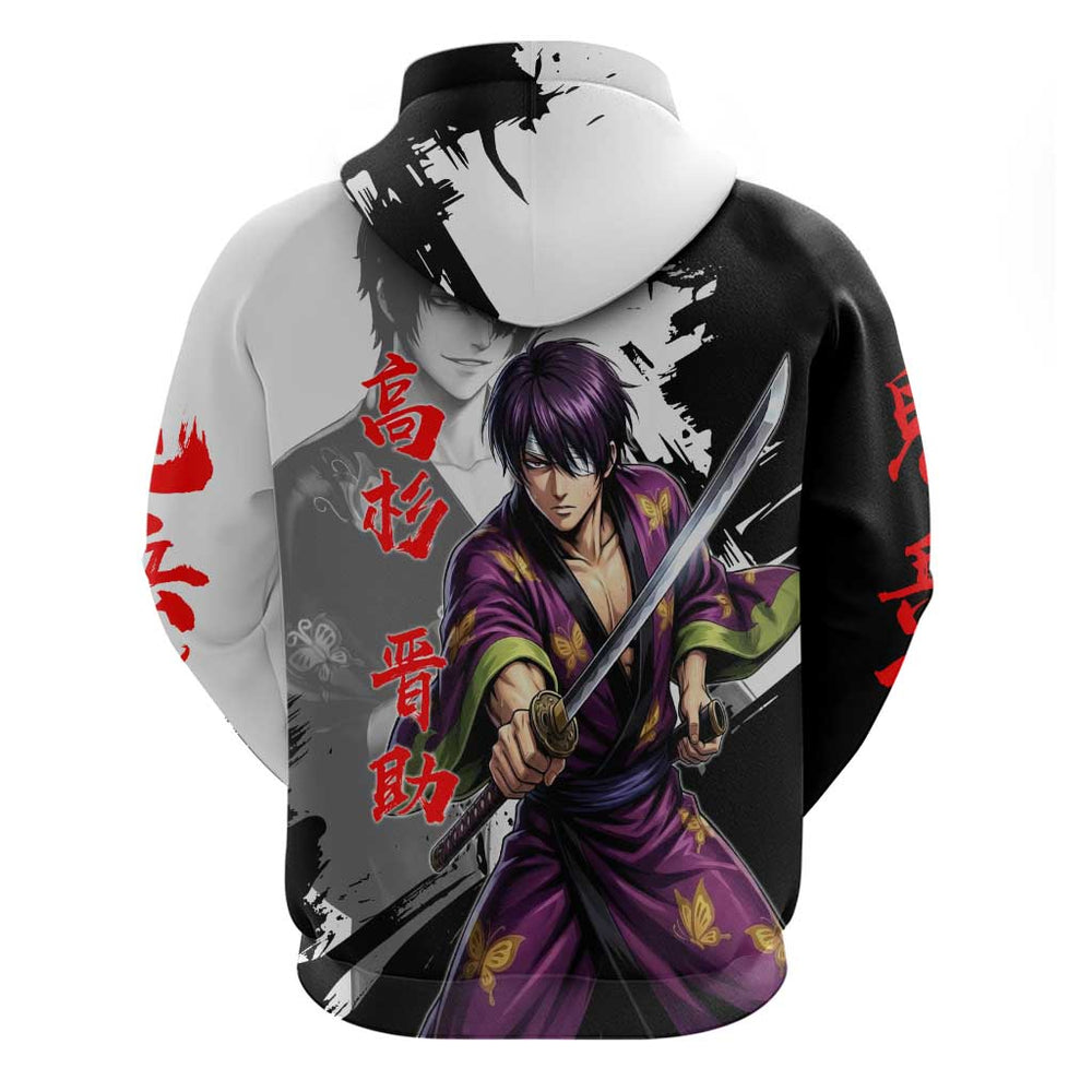 Shinsuke Takasugi Hoodie Dark Ronin Ink Wash Style Shinsuke Takasugi Hoodie Dark Ronin Ink Wash Style
