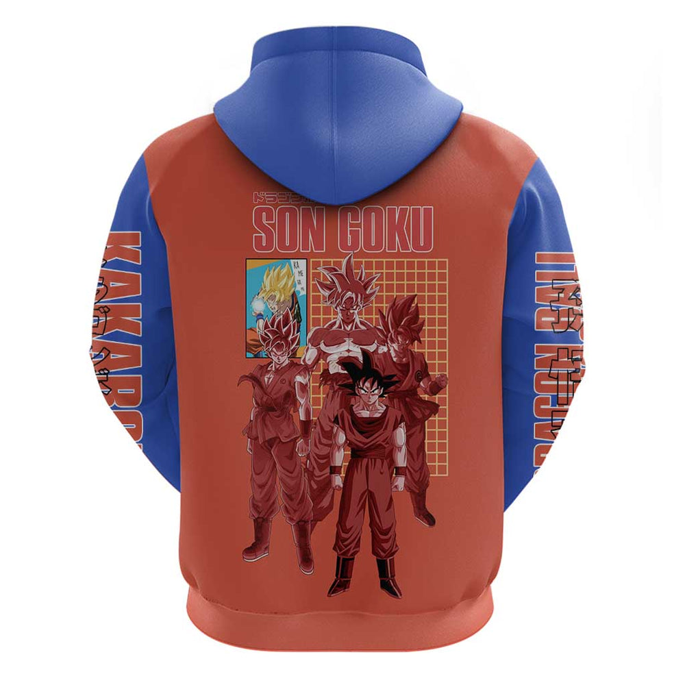 Son Goku Dragon Ball Z Hoodie Anime Style Son Goku Dragon Ball Z Hoodie Anime Style