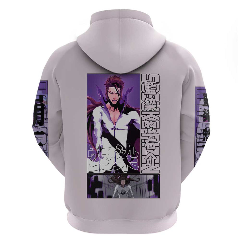 Sosuke Aizen Bleach Hoodie Anime Style Sosuke Aizen Bleach Hoodie Anime Style