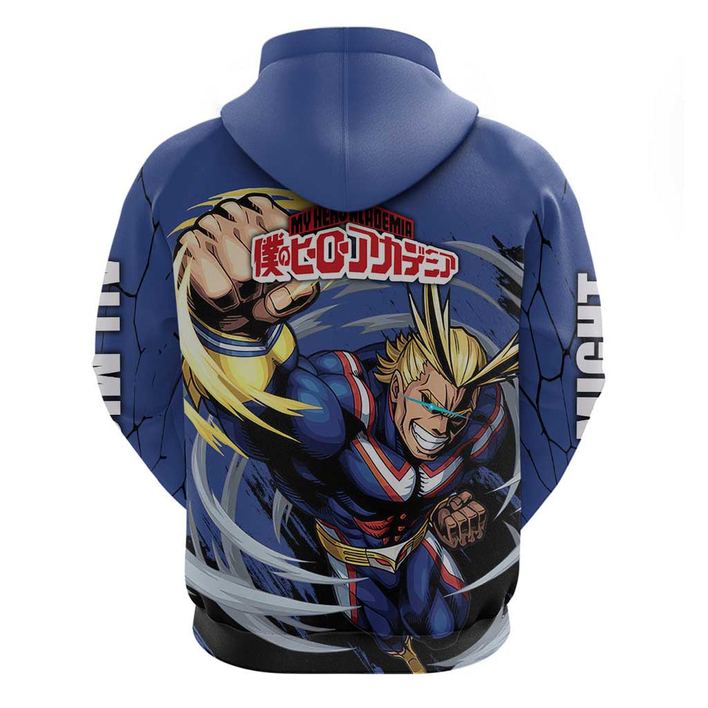 All Might - My Hero Academia Hoodie Anime Style All Might - My Hero Academia Hoodie Anime Style