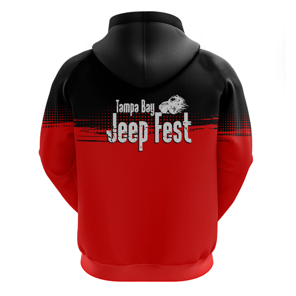 Tamba Bay Jeep Fest Hoodie Grunge Vibe Red Style Tamba Bay Jeep Fest Hoodie Grunge Vibe Red Style