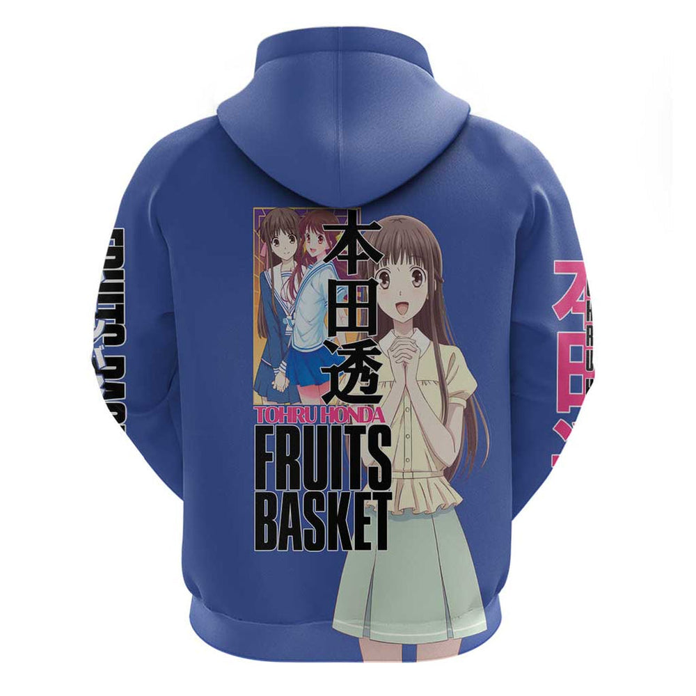 Tohru Honda Fruits Basket Hoodie Anime Style Tohru Honda Fruits Basket Hoodie Anime Style