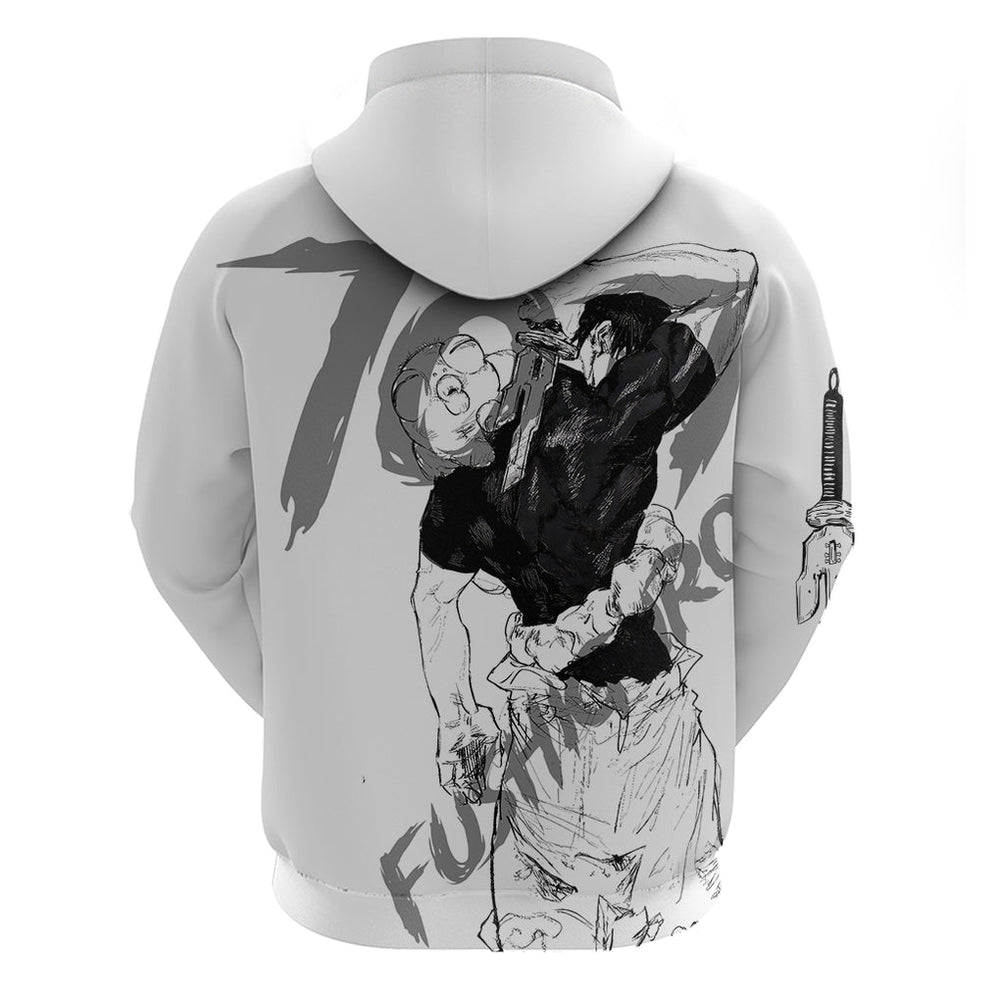 Toji Fushiguro - Jujutsu Kaisen Hoodie Anime Mix Manga Style Toji Fushiguro - Jujutsu Kaisen Hoodie Anime Mix Manga Style