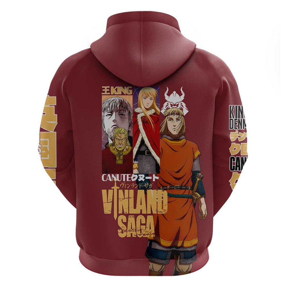 Canute Vinland Saga Hoodie Japan Anime Style Canute Vinland Saga Hoodie Japan Anime Style