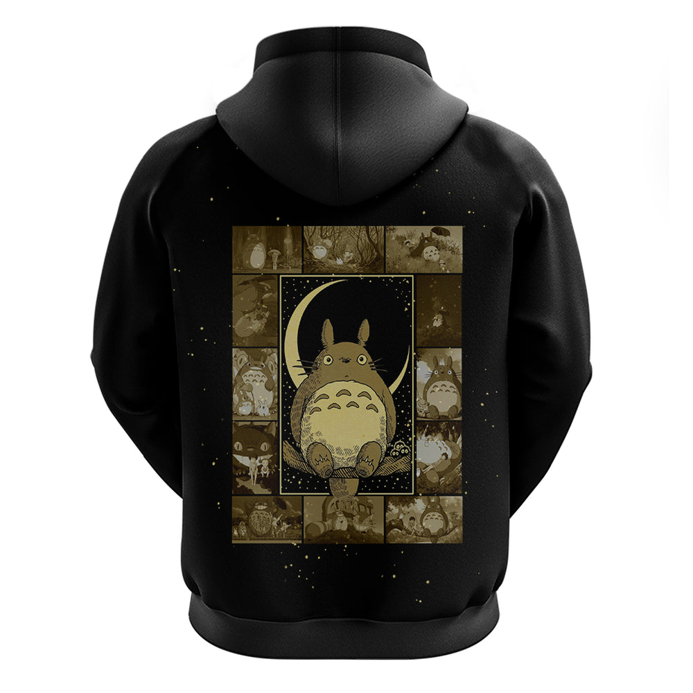 Totoro Anime Movie Hoodie Retro Vintage Totoro Anime Movie Hoodie Retro Vintage