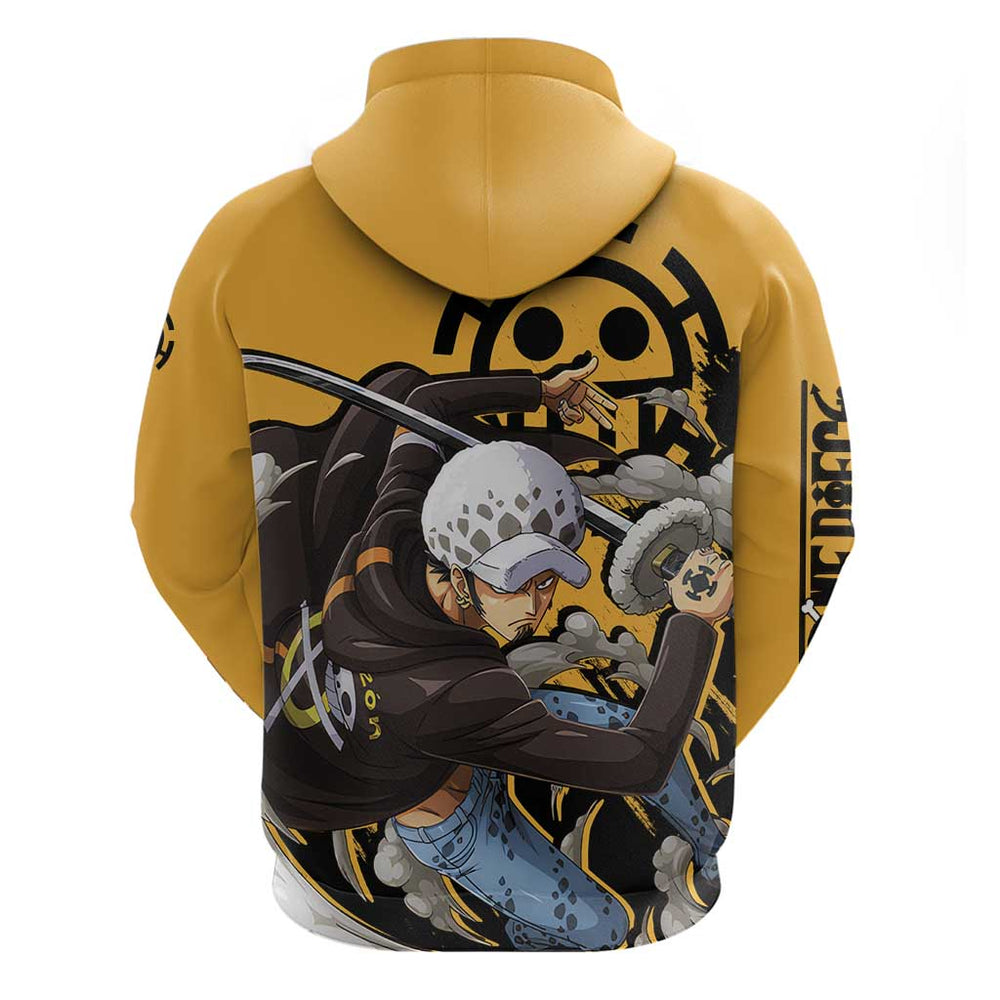 Trafalgar D. Water Law - One Piece Hoodie Anime Style Trafalgar D. Water Law - One Piece Hoodie Anime Style