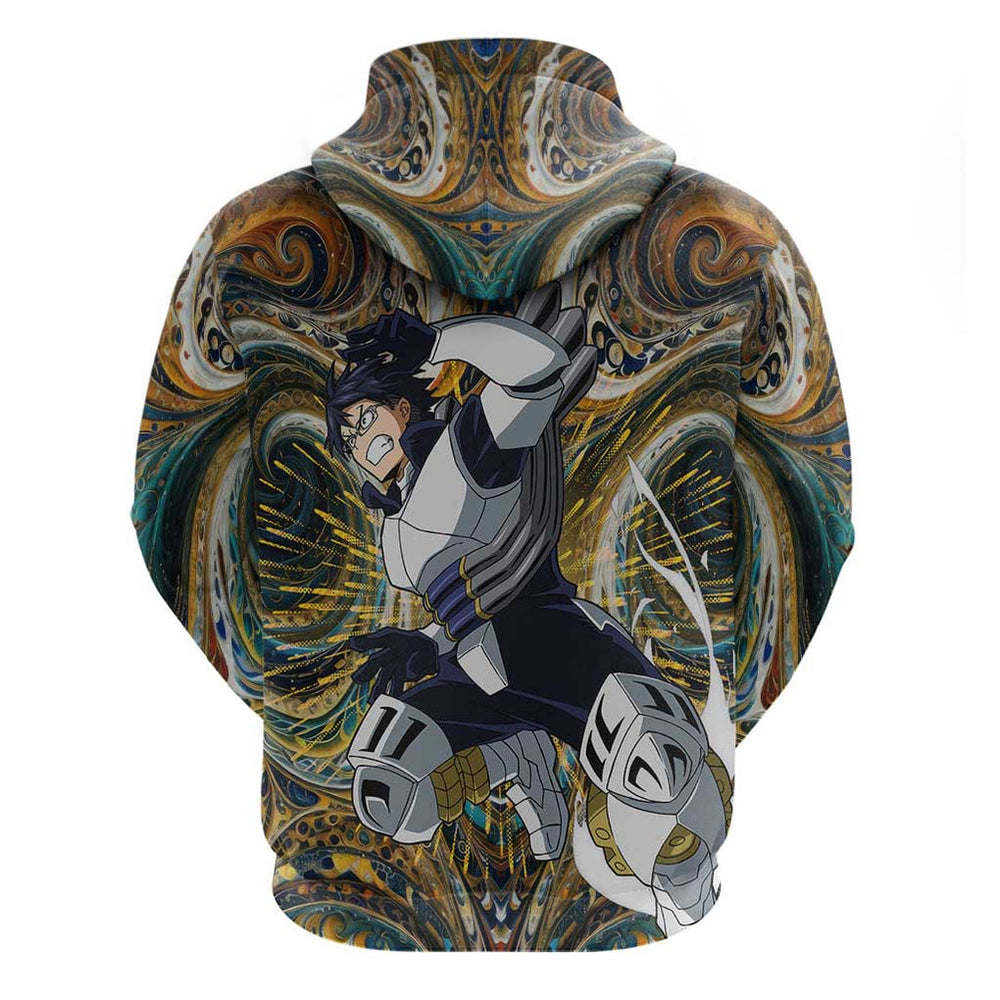 Trippy Engine Ida Tenya My Hero Academia Hoodie Trippy Style Trippy Engine Ida Tenya My Hero Academia Hoodie Trippy Style