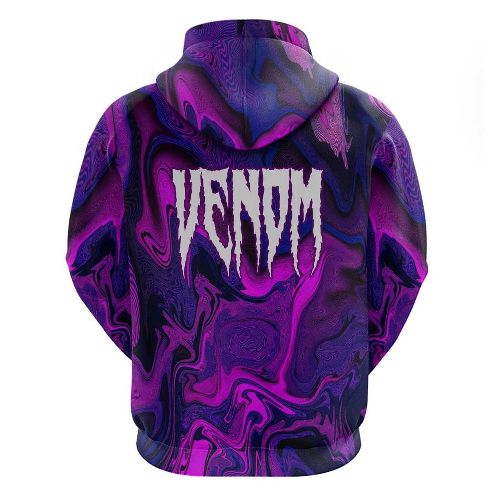 Trippy Venom Hoodie Comic Mix Galaxy Trippy Style Trippy Venom Hoodie Comic Mix Galaxy Trippy Style