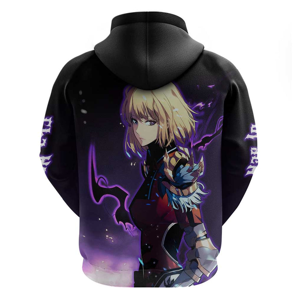 Cha Hae In - Solo Leveling Hoodie Anime Style Cha Hae In - Solo Leveling Hoodie Anime Style