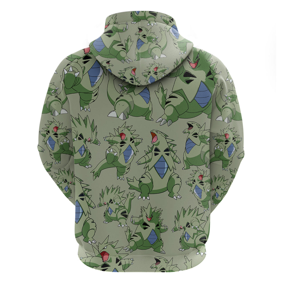 Tyranitar Pattern Style Hoodie Tyranitar Pattern Style Hoodie