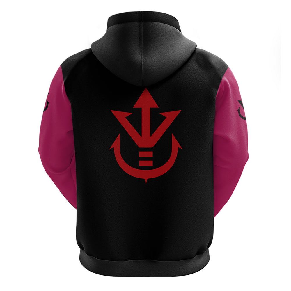 Vegeta God Hoodie Dragon Ball Mix Anime Manga Vegeta God Hoodie Dragon Ball Mix Anime Manga
