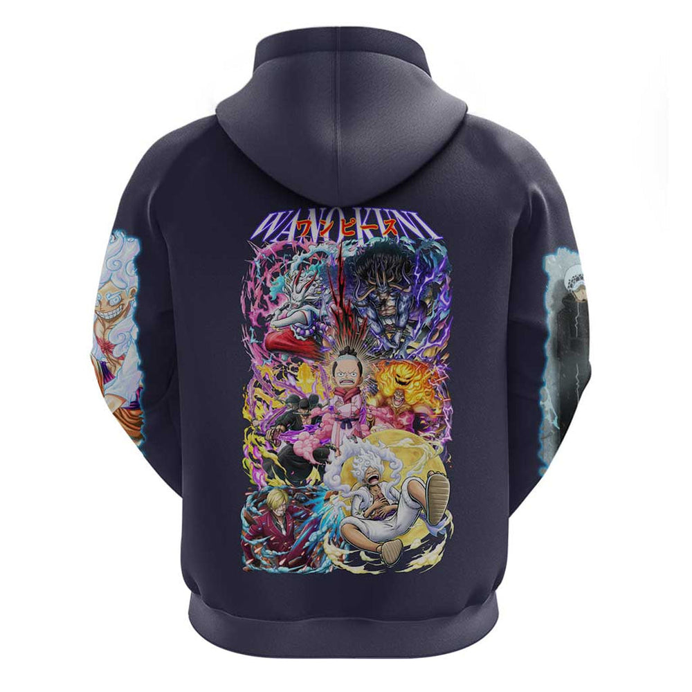 Wano Kuni One Piece Hoodie Japan Anime Style Wano Kuni One Piece Hoodie Japan Anime Style
