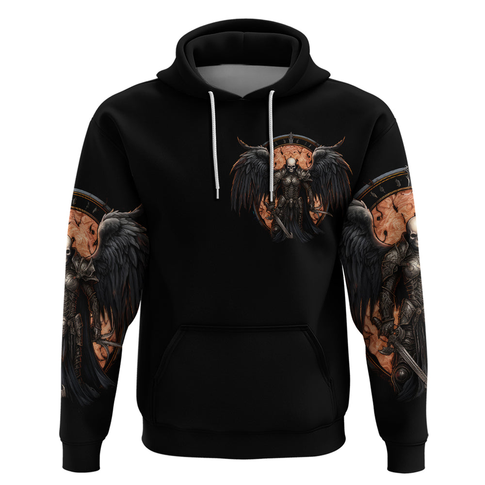 Warrior Skull Hoodie Warriors Are The One Who Always Fight DT01 Warrior Skull Hoodie Warriors Are The One Who Always Fight DT01
