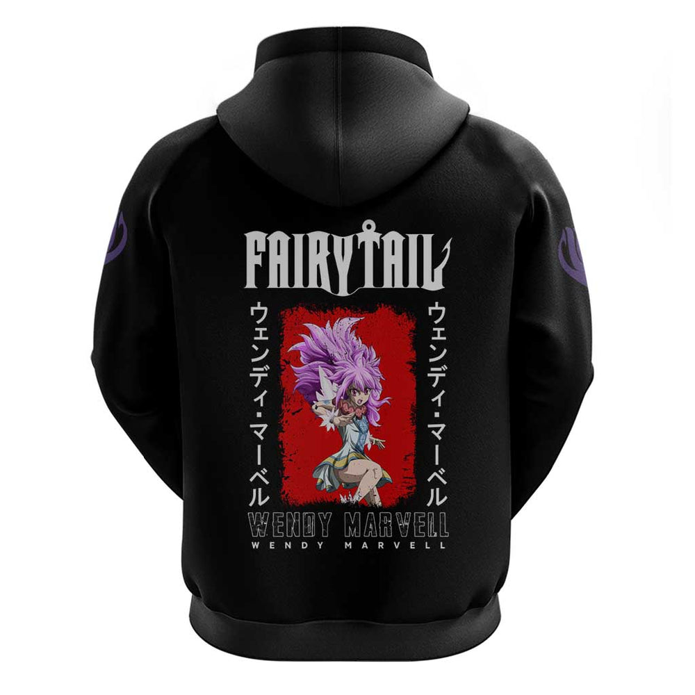 Wendy Marvell - Fairy Tail Hoodie Anime Style Wendy Marvell - Fairy Tail Hoodie Anime Style
