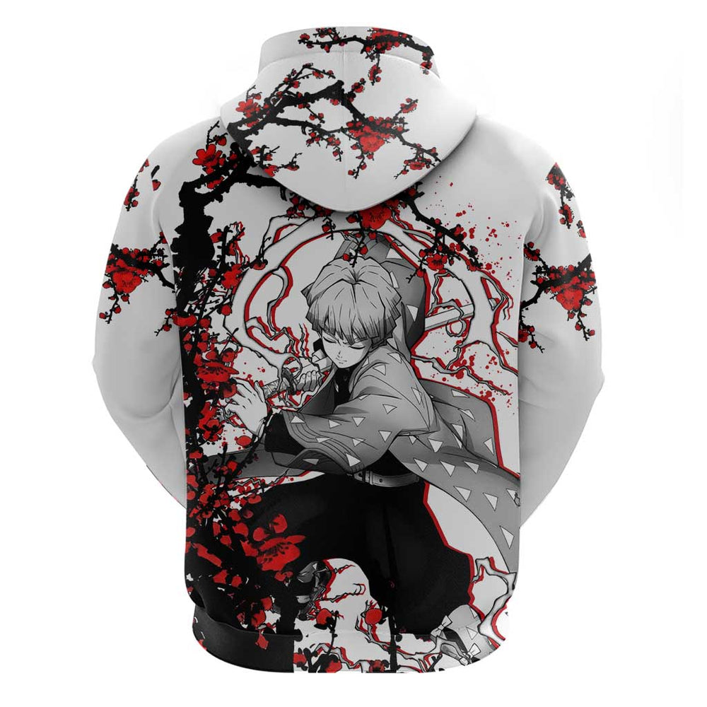 Zenitsu Agatsuma - Demon Slayer Hoodie Anime Japan Style Zenitsu Agatsuma - Demon Slayer Hoodie Anime Japan Style