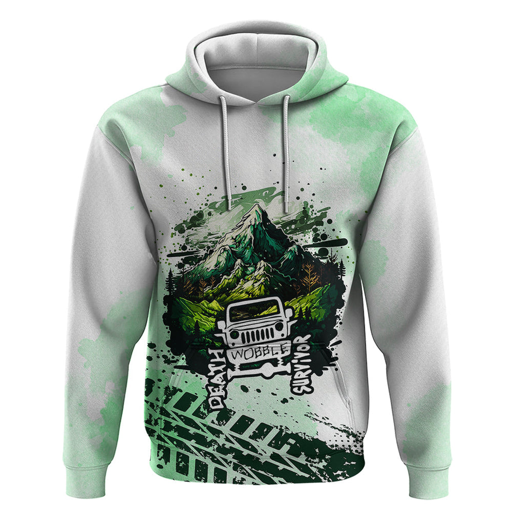 Death Wobble Survivor Jeep Hoodie Death Wobble Survivor Jeep Hoodie