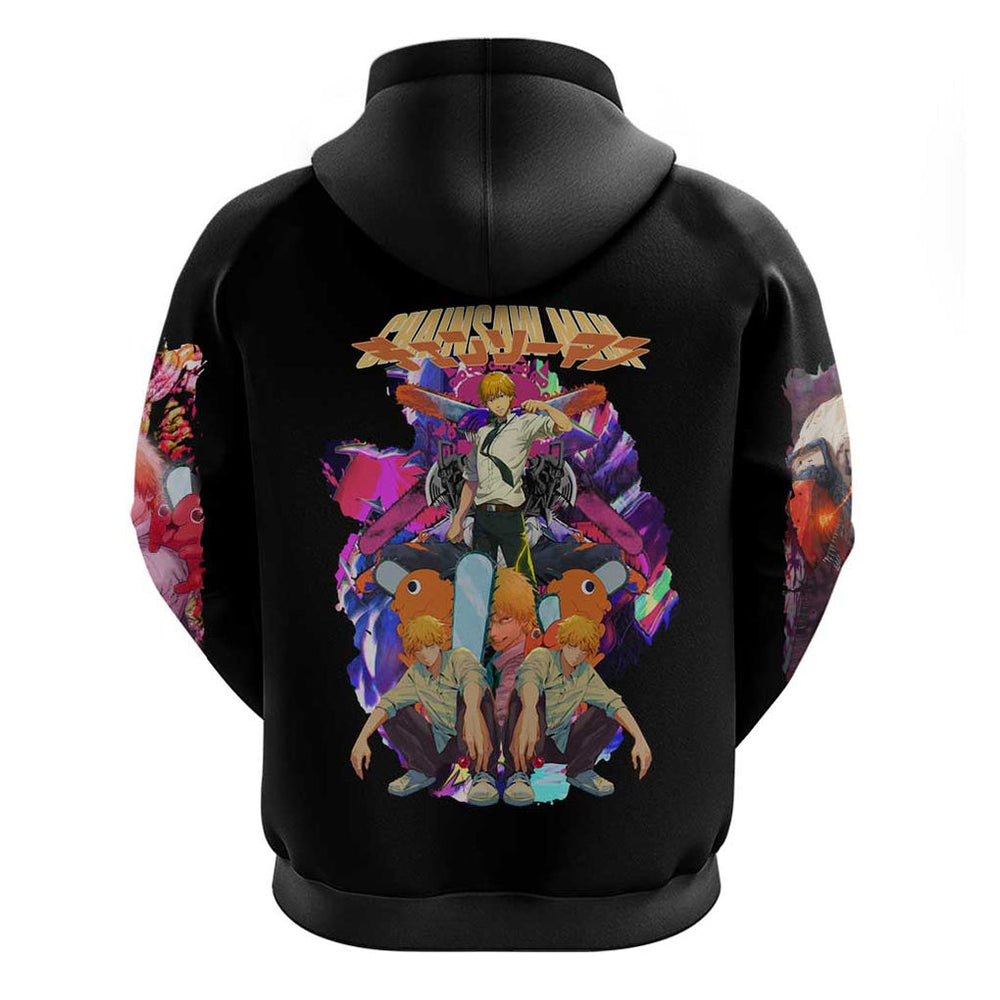 Denji V5 Chainsaw Man Hoodie Japan Anime Style Denji V5 Chainsaw Man Hoodie Japan Anime Style