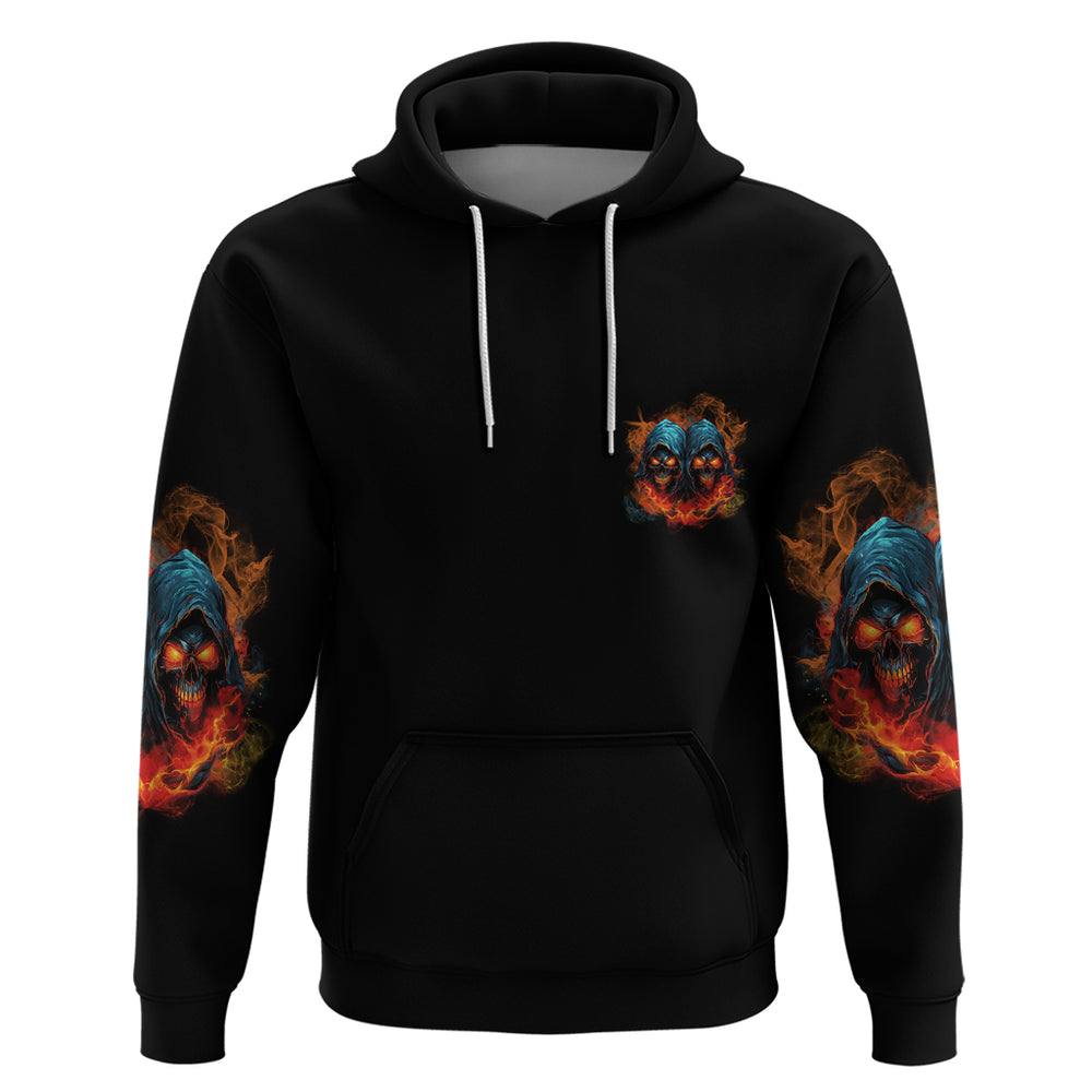 Don't Try To Figure Me Out Skull Reaper Hoodie Don't Try To Figure Me Out Skull Reaper Hoodie