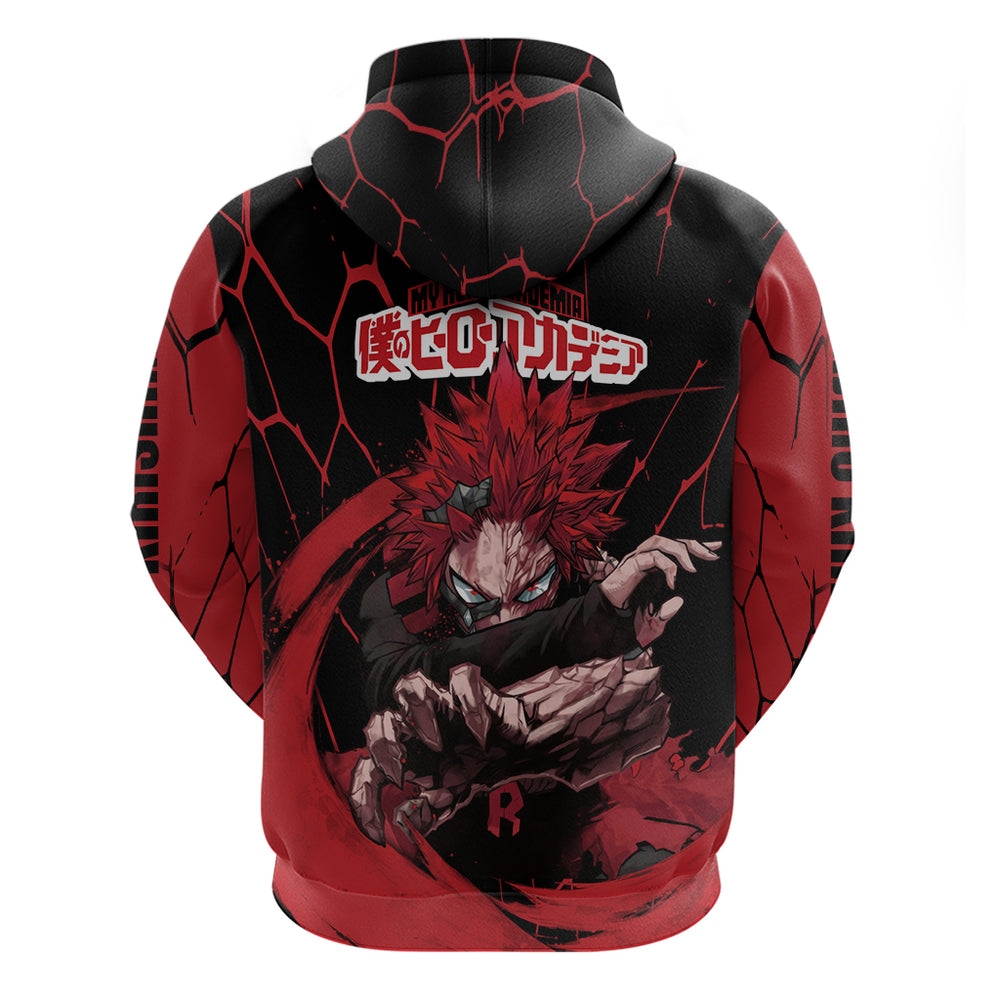 Eijirou KIrishima Red Riot Hoodie Eijirou KIrishima Red Riot Hoodie