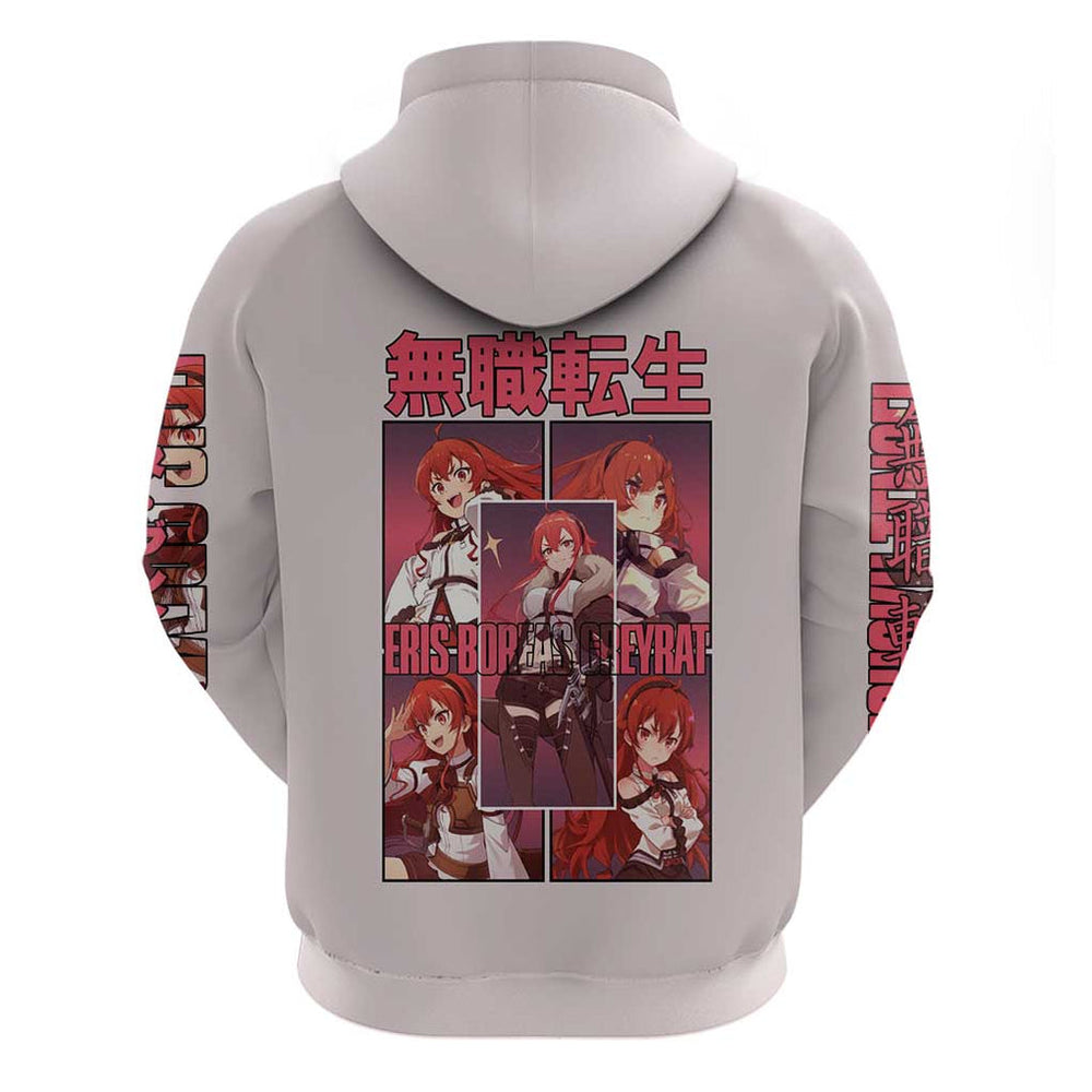 Eris Boreas Greyrat Mushoku Tensei Hoodie Anime Style Eris Boreas Greyrat Mushoku Tensei Hoodie Anime Style