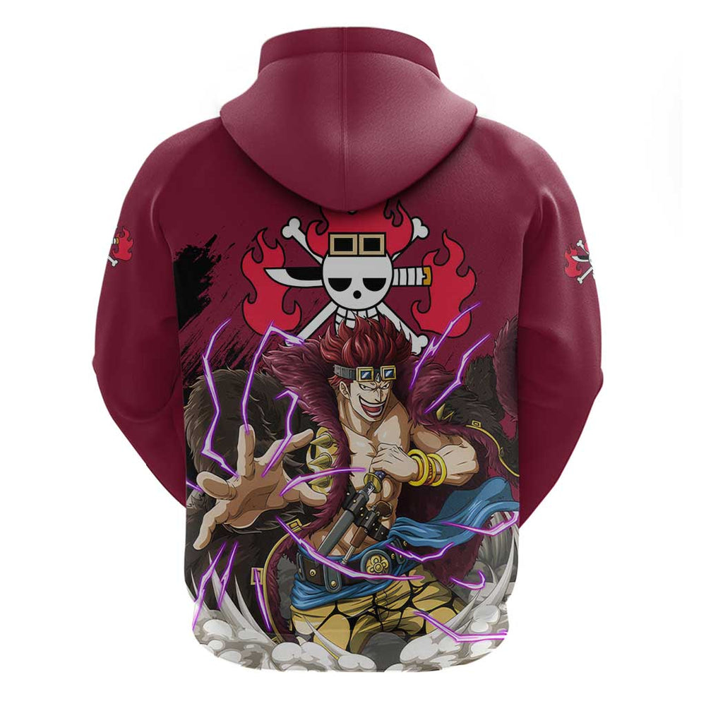 Eustass Kid - One Piece Hoodie Anime Style Eustass Kid - One Piece Hoodie Anime Style
