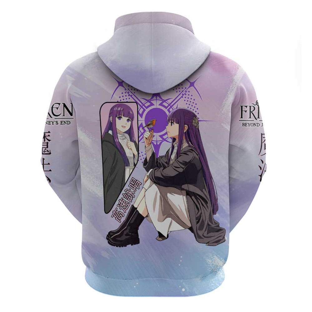 Fern Frieren Beyond Journey s End Hoodie Anime Pastel Aesthetic Fern Frieren Beyond Journey s End Hoodie Anime Pastel Aesthetic