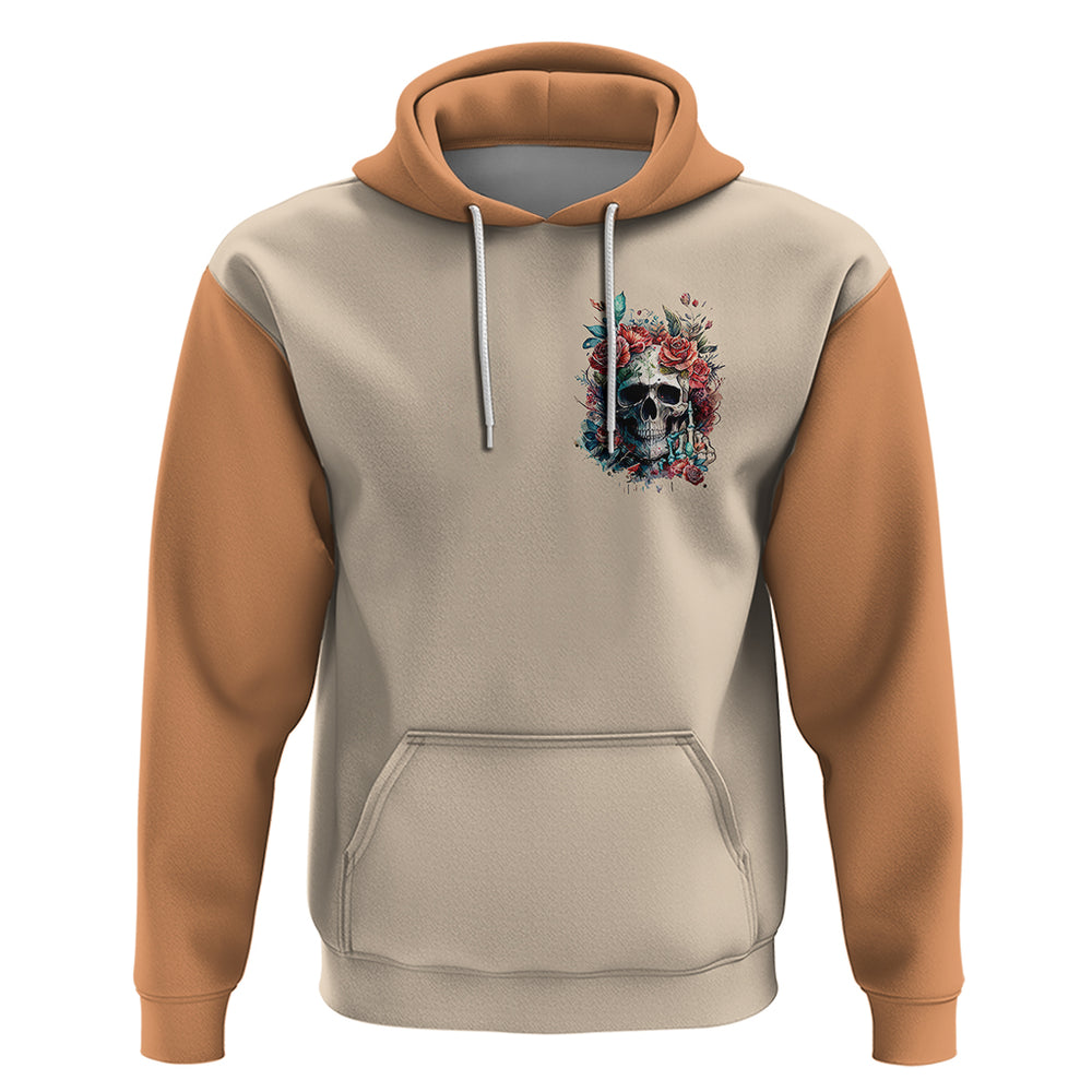 Flower Skull Hoodie Fresh Out Of Fuck DT01 Flower Skull Hoodie Fresh Out Of Fuck DT01