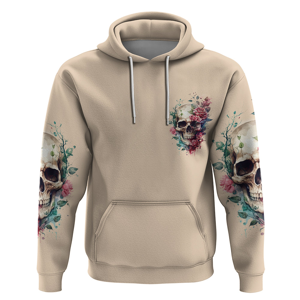Fresh Out Of F Watercolor Skull Hoodie Fresh Out Of F Watercolor Skull Hoodie