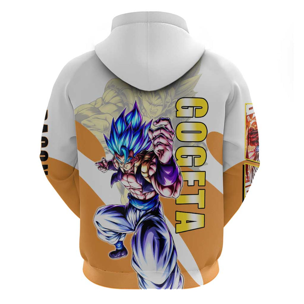 Gogeta Fusion Warrior Hoodie Energetic Anime Combat Style Gogeta Fusion Warrior Hoodie Energetic Anime Combat Style